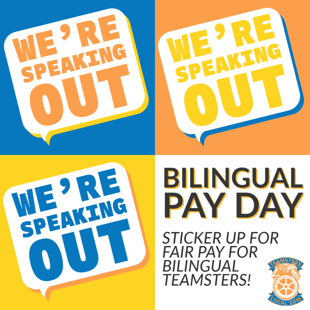 Read more about the article We’re speaking out! 🗣 Fair Pay for Bilingual Services!