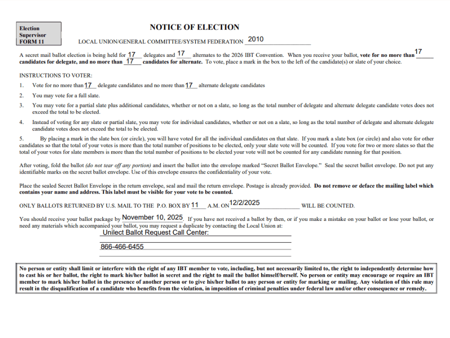 Ballots Have Been Mailed Out! 1 Screenshot 2025 11 03 at 10.28.25 AM